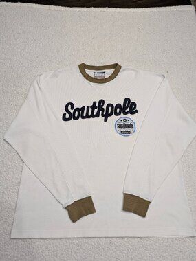 VTG Southpole Y2K Thermal Long Sleeve Shirt